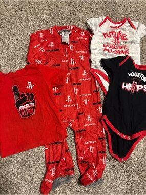 Houston Rockets baby clothes sports fan